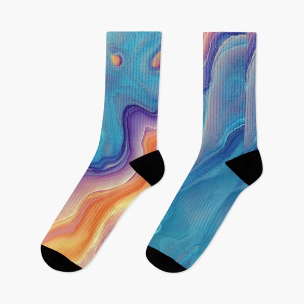 Item preview, Lava Flow – Bold Abstract Waves designed and sold by Molly's Gone Mad .