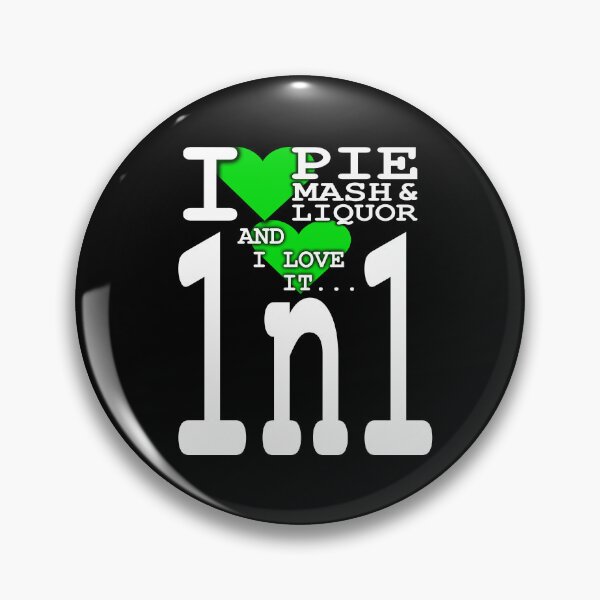 Item preview, I Love Traditional London Pie Mash & Liquor V1n1b designed and sold by RetrospectUK.