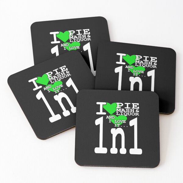 Item preview, I Love Traditional London Pie Mash & Liquor V1n1b designed and sold by RetrospectUK.