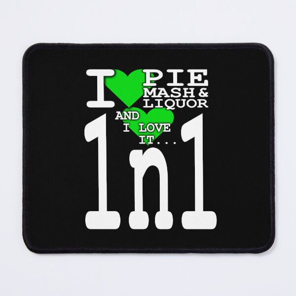Item preview, I Love Traditional London Pie Mash & Liquor V1n1b designed and sold by RetrospectUK.