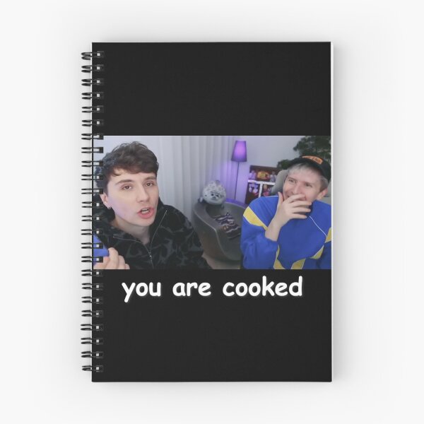 Item preview, dan and Phil you are cooked meme screencap designed and sold by ohshoot.