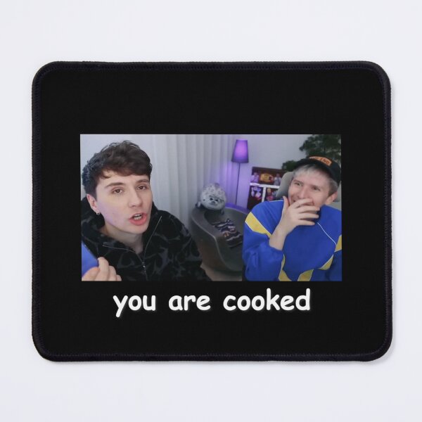 Item preview, dan and Phil you are cooked meme screencap designed and sold by ohshoot.