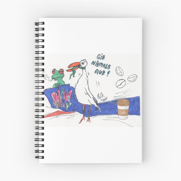 Aperçu de l'œuvre Cigogne et grenouilles avec café  créée et vendue par ArtCreativeB.