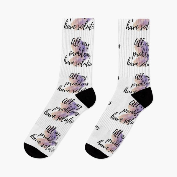 Item preview, All my problems have solutions - Positive Affirmations - For Students [ 2025 - Collection ] designed and sold by elmsstudios.