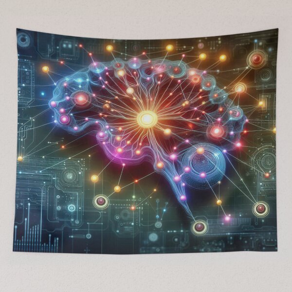 Item preview, neural network designed and sold by nature. electrified..
