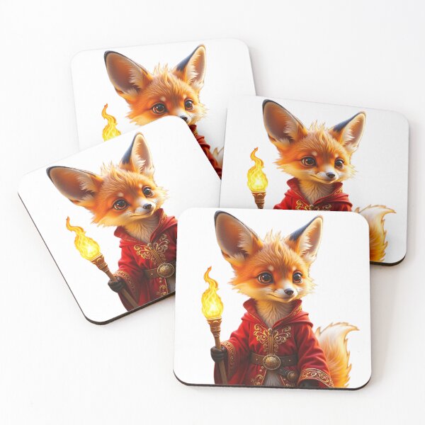 Item preview, Mystic Fox Mage – Keeper of the Flames designed and sold by Kaladin Creations.
