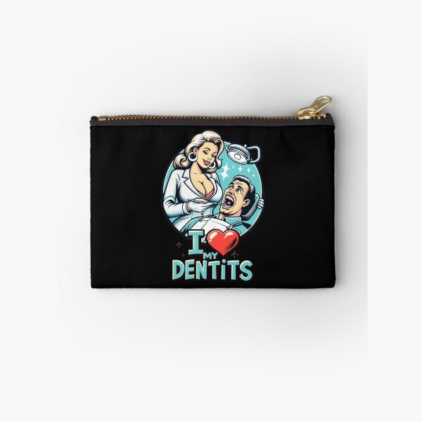 Item preview, I ❤️ My Dentits - Retro Pin-Up Dentist Design designed and sold by SteadyRolling.