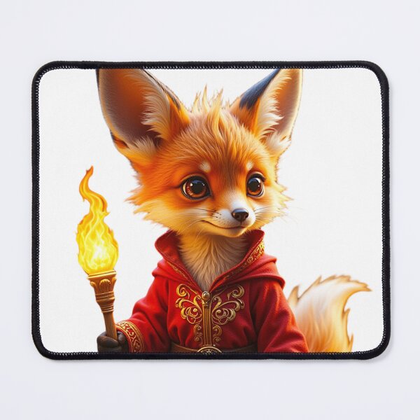 Item preview, Mystic Fox Mage – Keeper of the Flames designed and sold by Kaladin Creations.