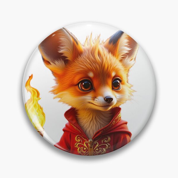 Item preview, Mystic Fox Mage – Keeper of the Flames designed and sold by Kaladin Creations.