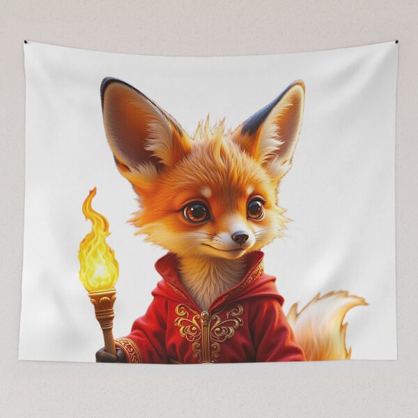 Item preview, Mystic Fox Mage – Keeper of the Flames designed and sold by Kaladin Creations.