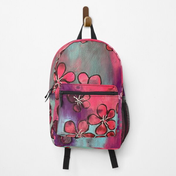 Item preview, Cheery Cherries Abstract Acrylic Painting designed and sold by CeriAnArtist.