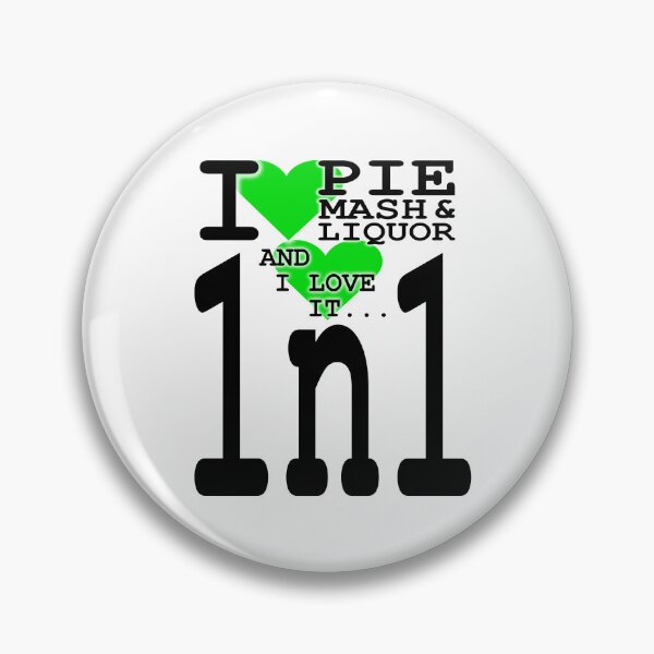 Item preview, I Love Traditional London Pie Mash & Liquor V1n1d designed and sold by RetrospectUK.
