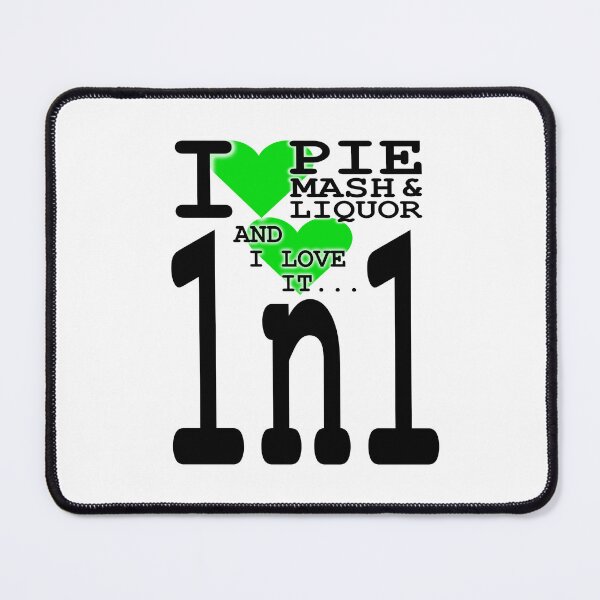 Item preview, I Love Traditional London Pie Mash & Liquor V1n1d designed and sold by RetrospectUK.