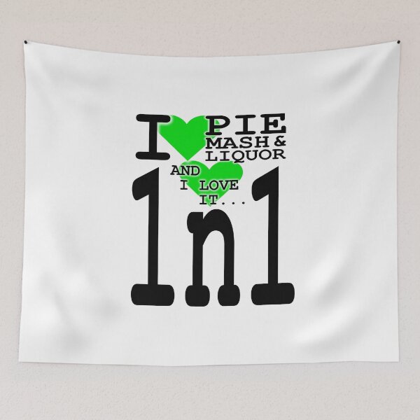 Item preview, I Love Traditional London Pie Mash & Liquor V1n1d designed and sold by RetrospectUK.