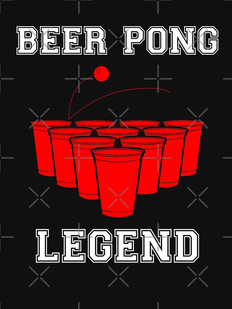 "Bier Pong Shirt, Bier Pong TShirt, Bier Pong Legende, trinkende Shirt