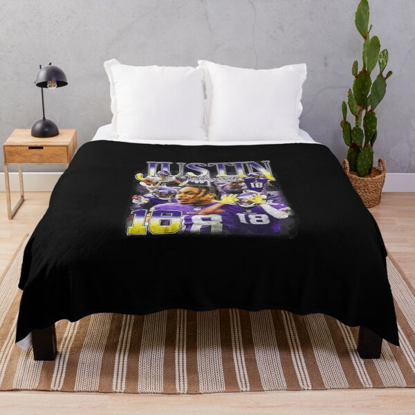 Item preview, Justin Jefferson Retro Bootleg designed and sold by ShopMagicMagem.