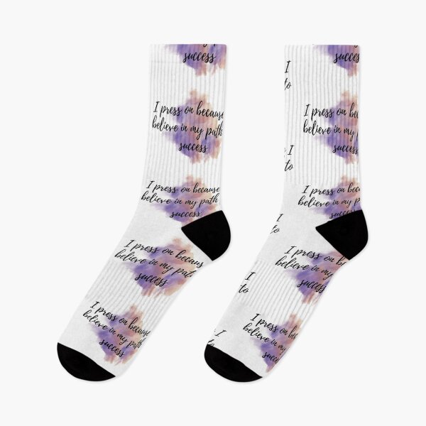 Item preview, I press on because I believe in my path to success - Positive Affirmations - For Students [ 2025 - Collection ] designed and sold by elmsstudios.