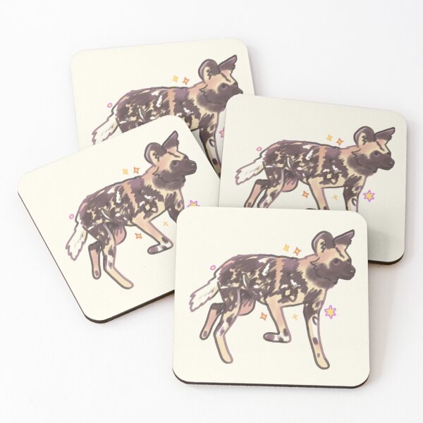 Item preview, Wild dog art designed and sold by Mayarartsy.