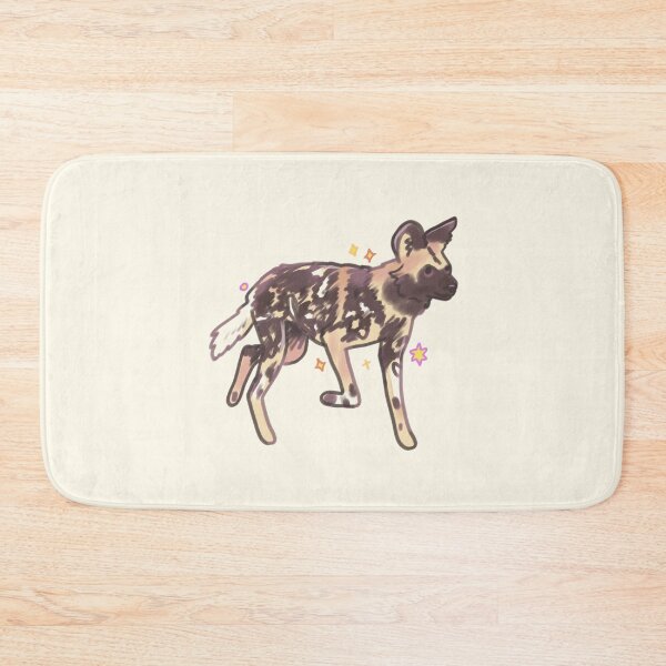 Item preview, Wild dog art designed and sold by Mayarartsy.