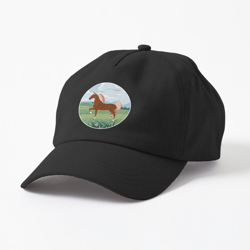 Aperçu de l'œuvre Casquette Dad Hat créée et vendue par WebEquitation.
