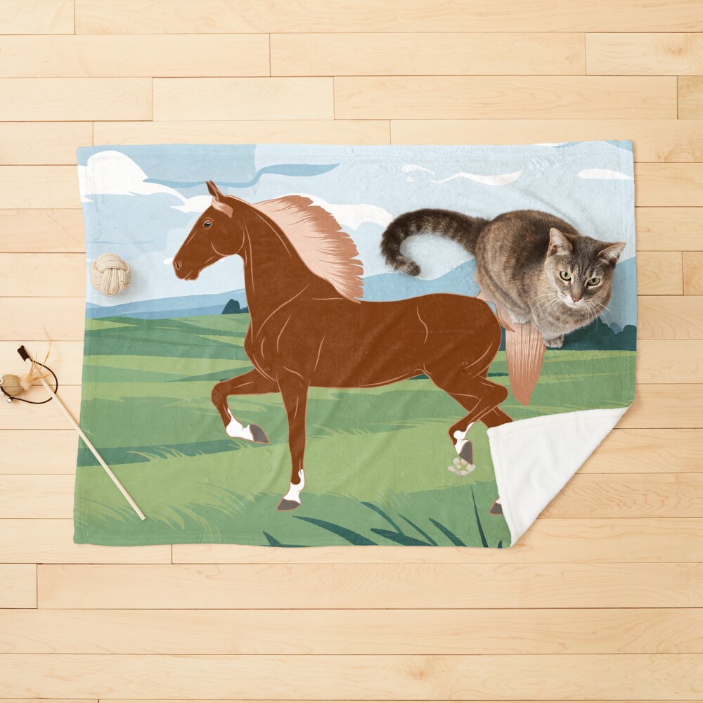 Aperçu de l'œuvre Couverture pour animaux créée et vendue par WebEquitation.