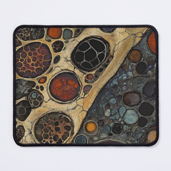 Item preview, Cosmic Stone – Abstract Earthy Art designed and sold by Molly's Gone Mad .