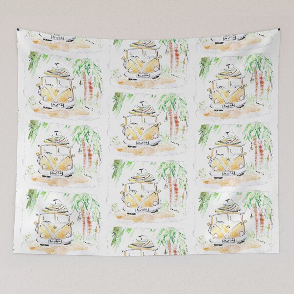 Item preview, ALOHA SURF WAGON  designed and sold by SALTi2Art.