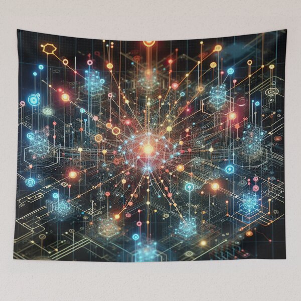 Item preview, neural network designed and sold by nature. electrified..