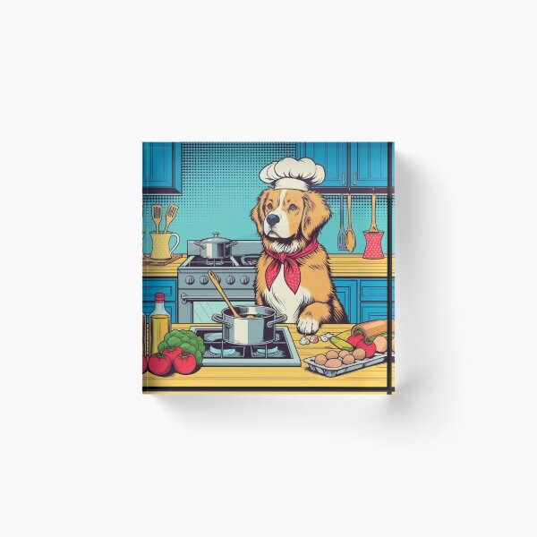 Item preview, CUTE COOK DOG COOKING IN THE KITCHEN designed and sold by Dogandesighn.