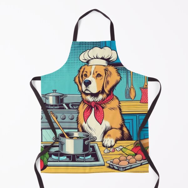 Item preview, CUTE COOK DOG COOKING IN THE KITCHEN designed and sold by Dogandesighn.