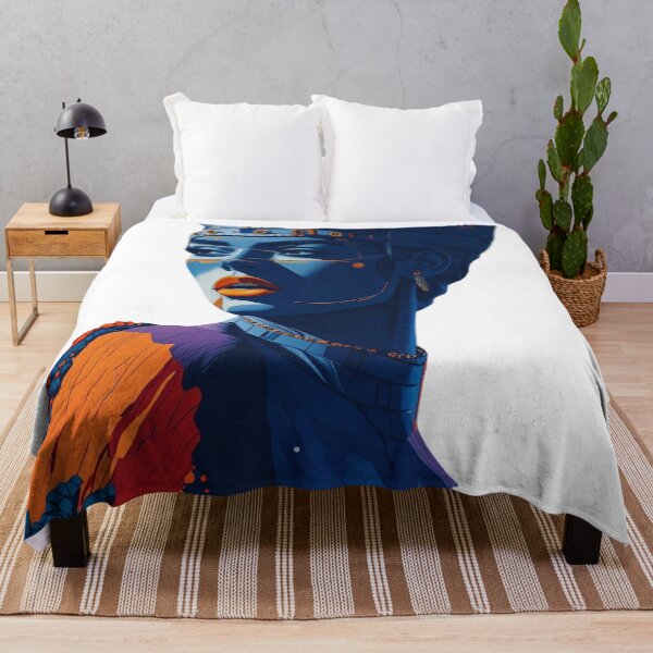 Item preview, Cyberpunk Queen – Futuristic Digital Art designed and sold by artiviohub.