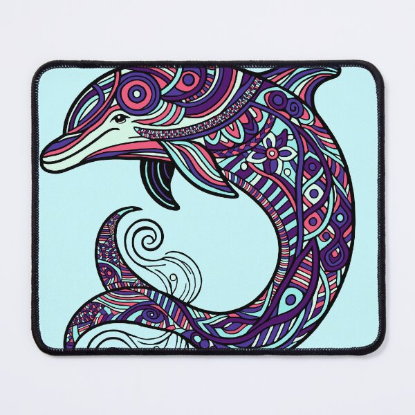 Item preview, Intricate dolphin designed and sold by SpectrumShine.