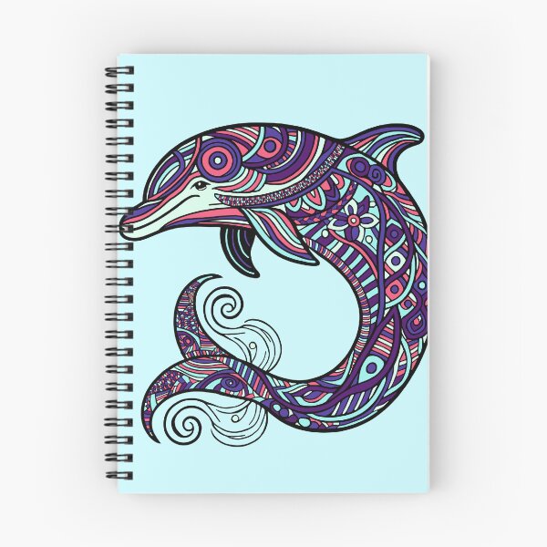 Item preview, Intricate dolphin  designed and sold by SpectrumShine.