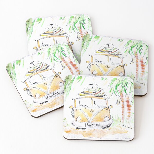 Item preview, ALOHA SURF WAGON  designed and sold by SALTi2Art.