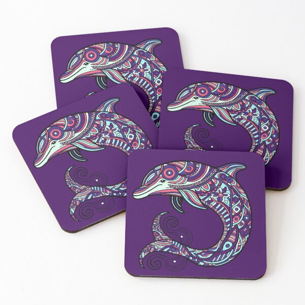 Item preview, Intricate dolphin  designed and sold by SpectrumShine.