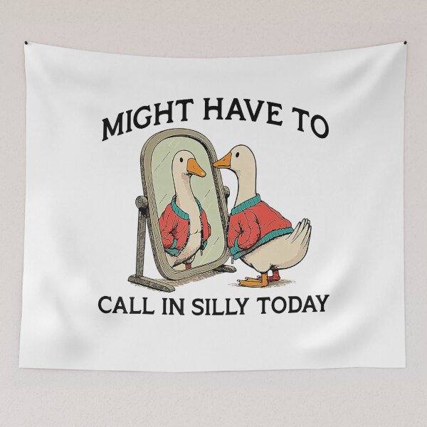 Item preview, Goose Might Have To Call In Silly Today designed and sold by FantasyFablesC.