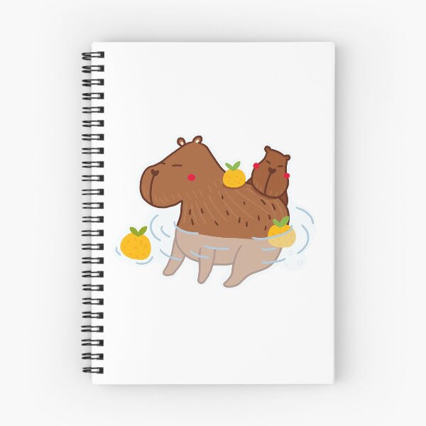 Item preview, Capybara Bathing  designed and sold by littleredcheeks.