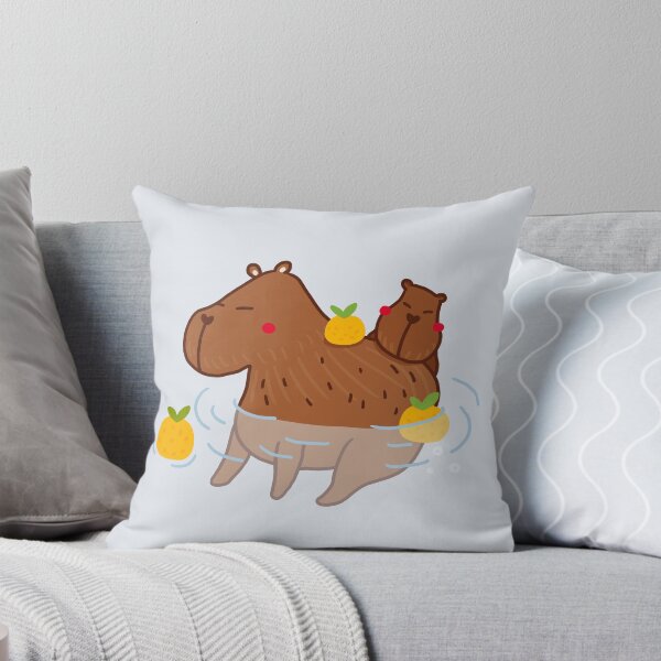 Item preview, Capybara Bathing  designed and sold by littleredcheeks.