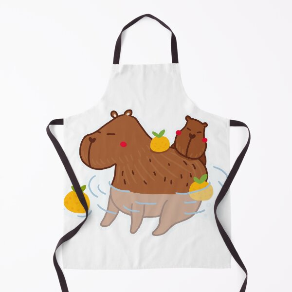 Item preview, Capybara Bathing designed and sold by littleredcheeks.