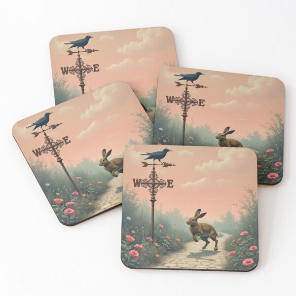 Item preview, Westward Hare designed and sold by HabitableMoons.