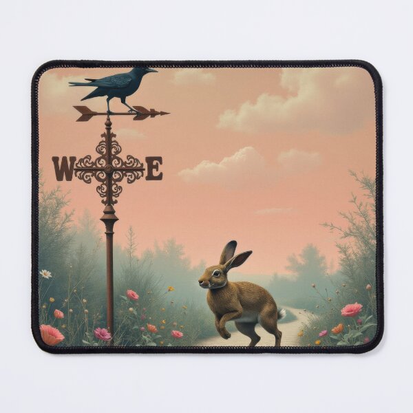 Item preview, Westward Hare designed and sold by HabitableMoons.