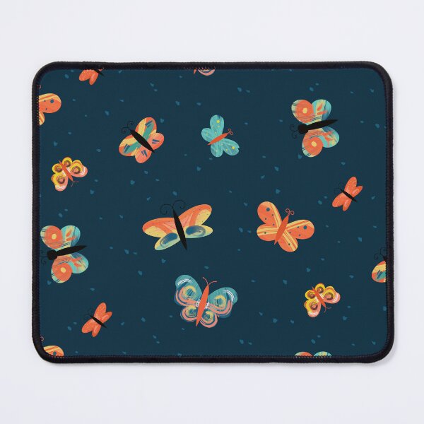 Item preview, Butterfly fly (blue background) designed and sold by Amart-yllis.