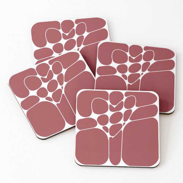 Item preview, Red Blobs designed and sold by OddDuckCreation.