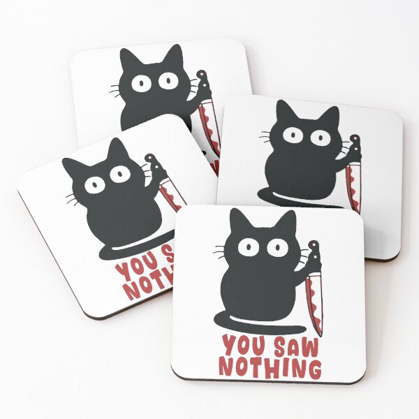Item preview, You Saw Nothing designed and sold by Angry Swan Designs.