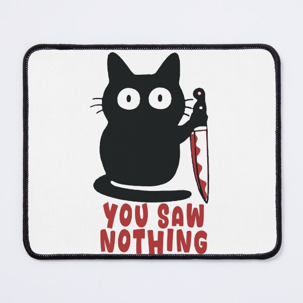 Item preview, You Saw Nothing designed and sold by Angry Swan Designs.