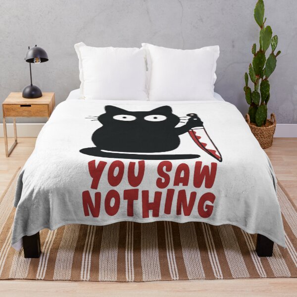 Item preview, You Saw Nothing designed and sold by Angry Swan Designs.