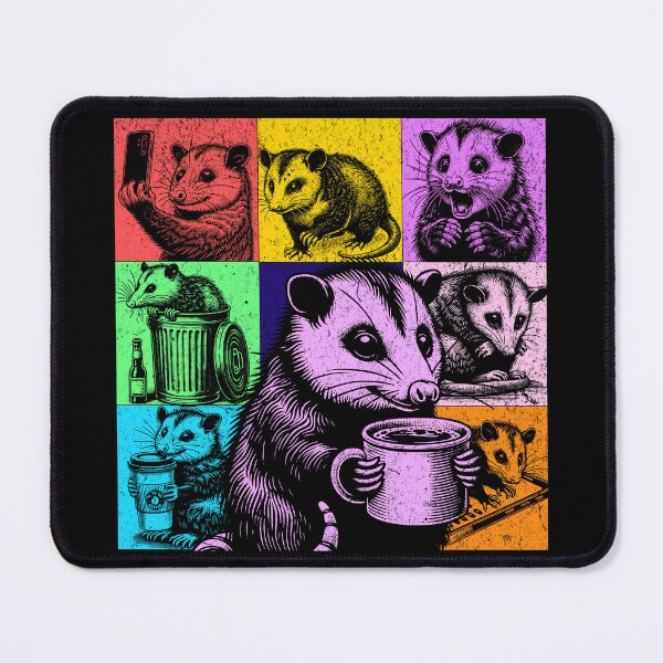Item preview, Funny Possum Coffee Trash Panda Meme Art designed and sold by Soulful Stash .
