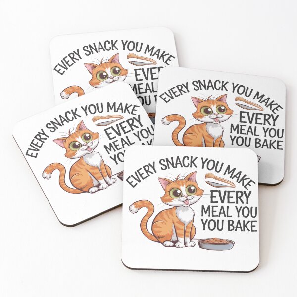 Item preview, Funny Cat Watching Your Food – Every Snack You Make designed and sold by luckytua789.