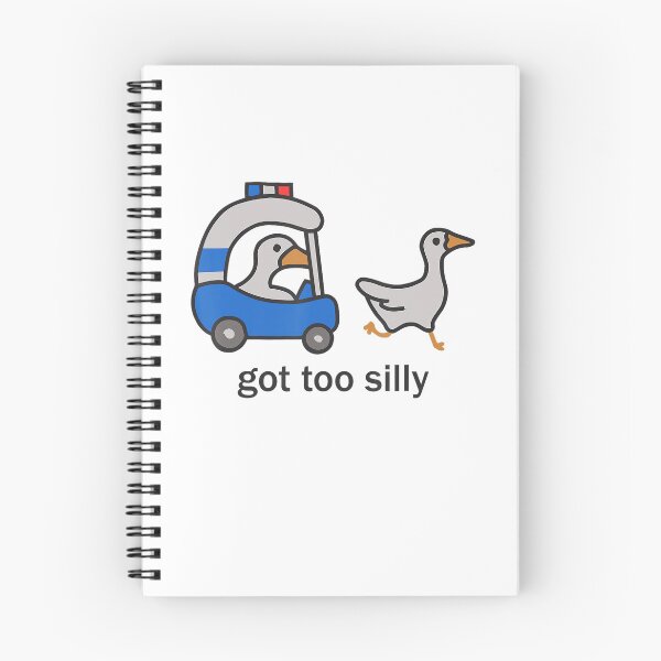 Item preview, Got Too Silly Funny Goose Police designed and sold by FantasyFablesC.
