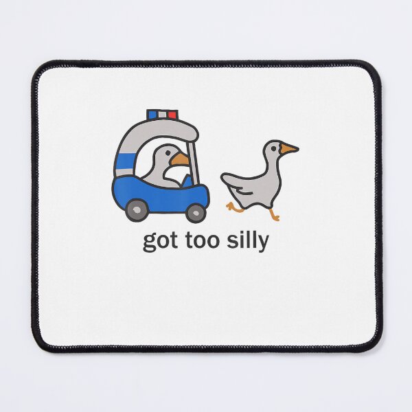 Item preview, Got Too Silly Funny Goose Police designed and sold by FantasyFablesC.